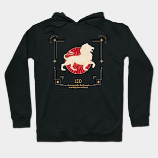 Leo Zodiac Sign Hoodie